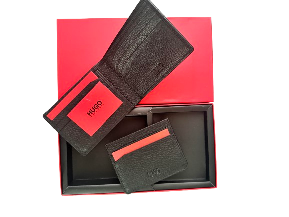 100% Pure Leather Wallet & Card Case - Best Gift For Men