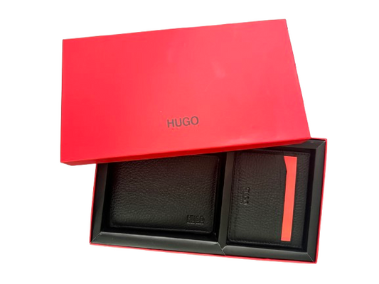 100% Pure Leather Wallet & Card Case - Best Gift For Men